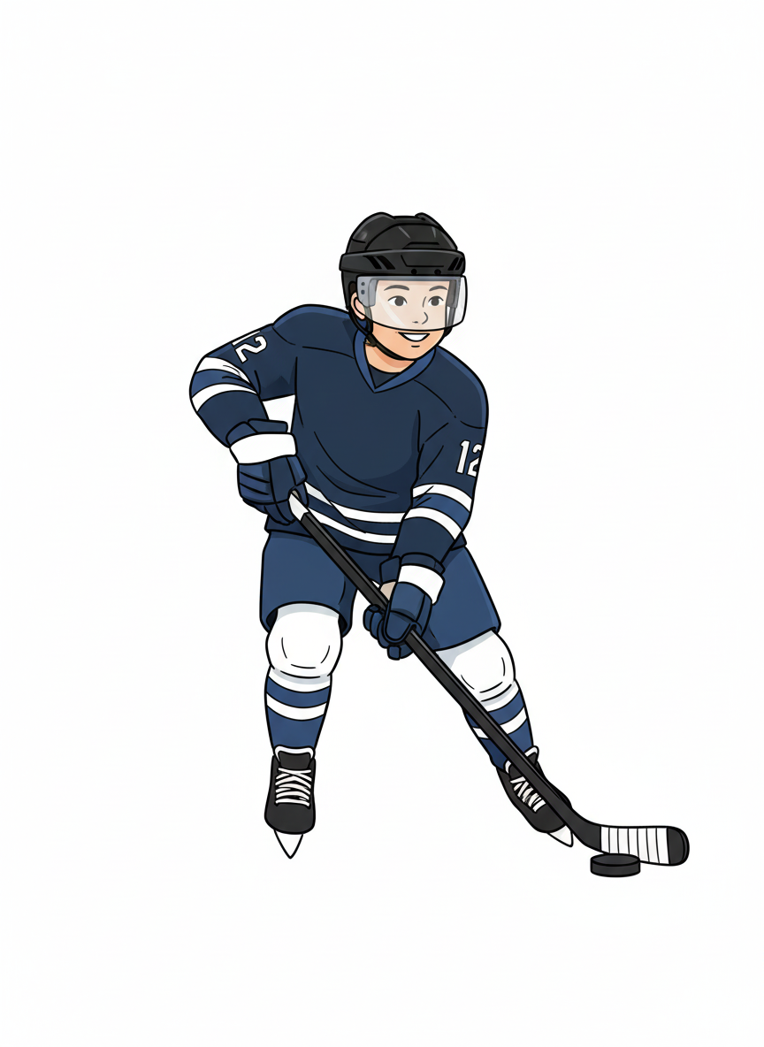 Andrew the Ice Champ - Minimalist