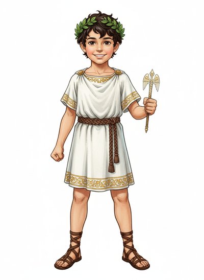 My Wee Lad as a Hero - Fairy Tale Classic