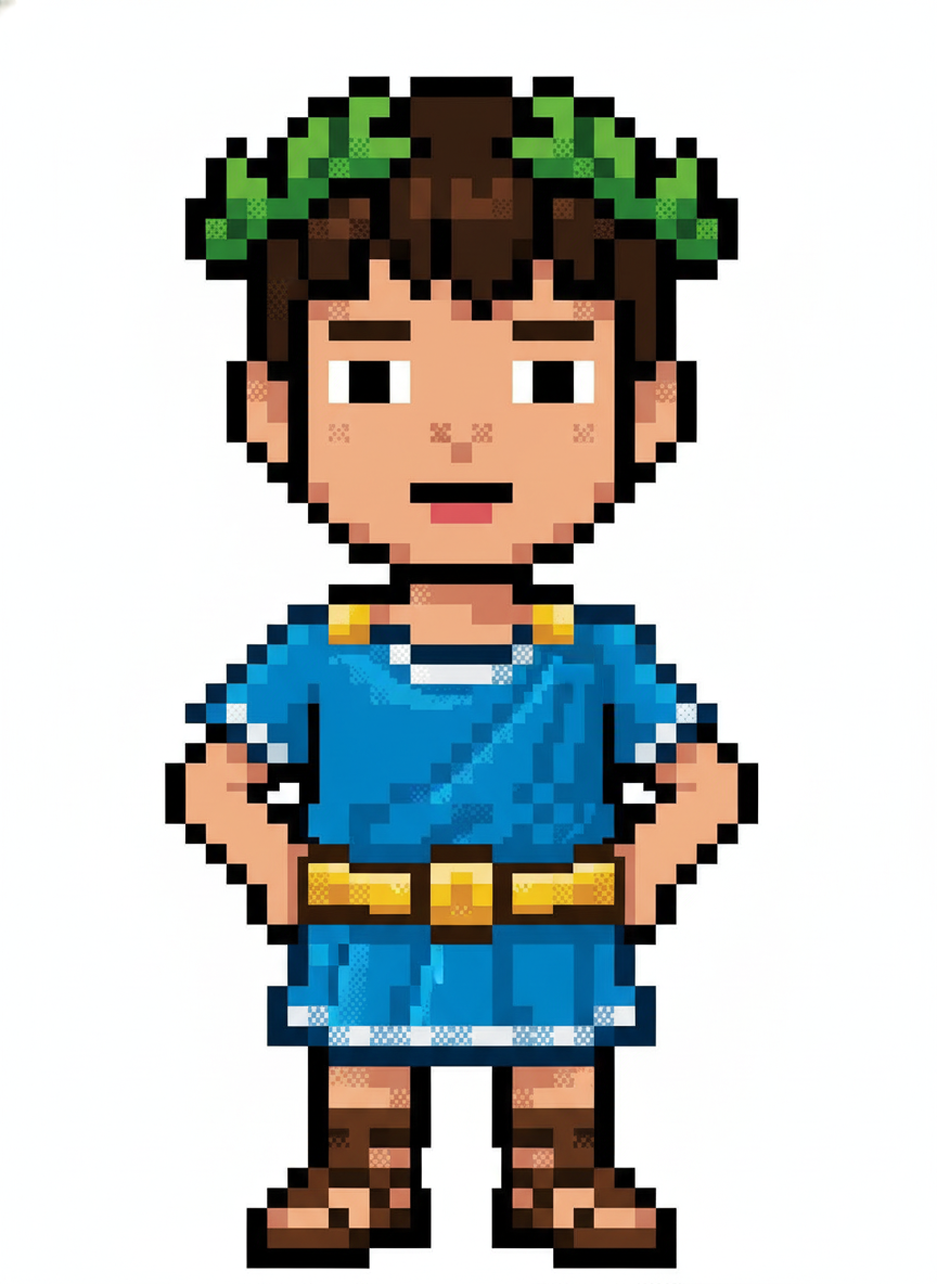 Andréos the Brave - Pixel Art