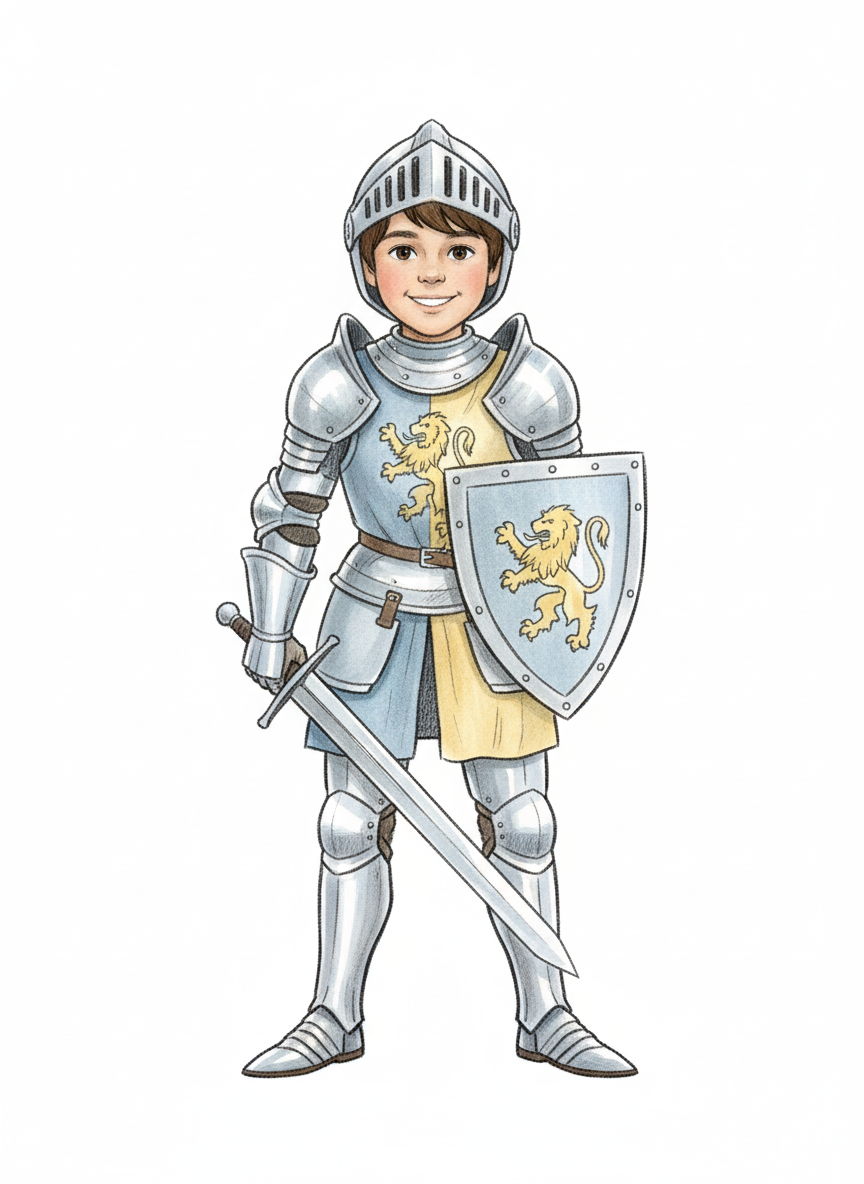 Sir Andrew the Brave - Gentle Pencil