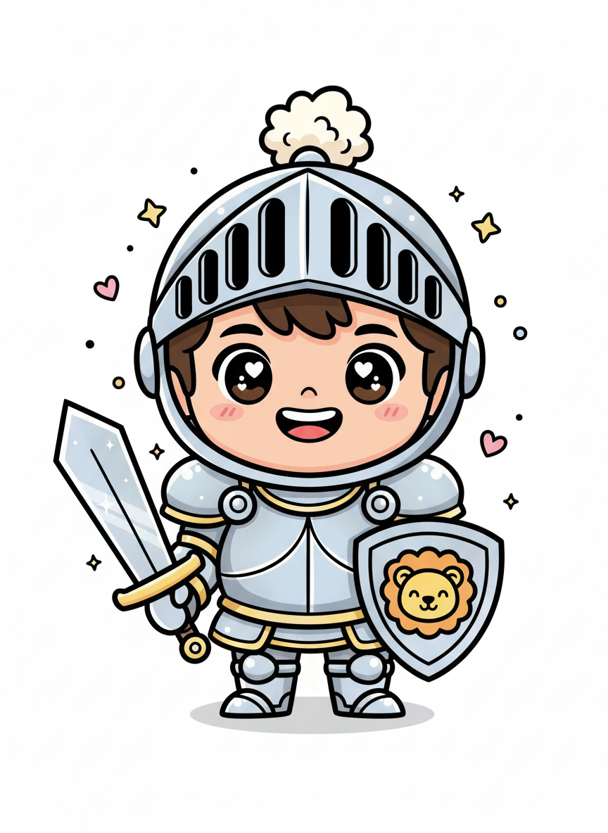 Sir Andrew the Brave - Kawaii Cute
