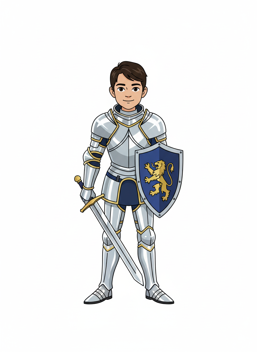 Sir Andrew the Brave - Minimalist