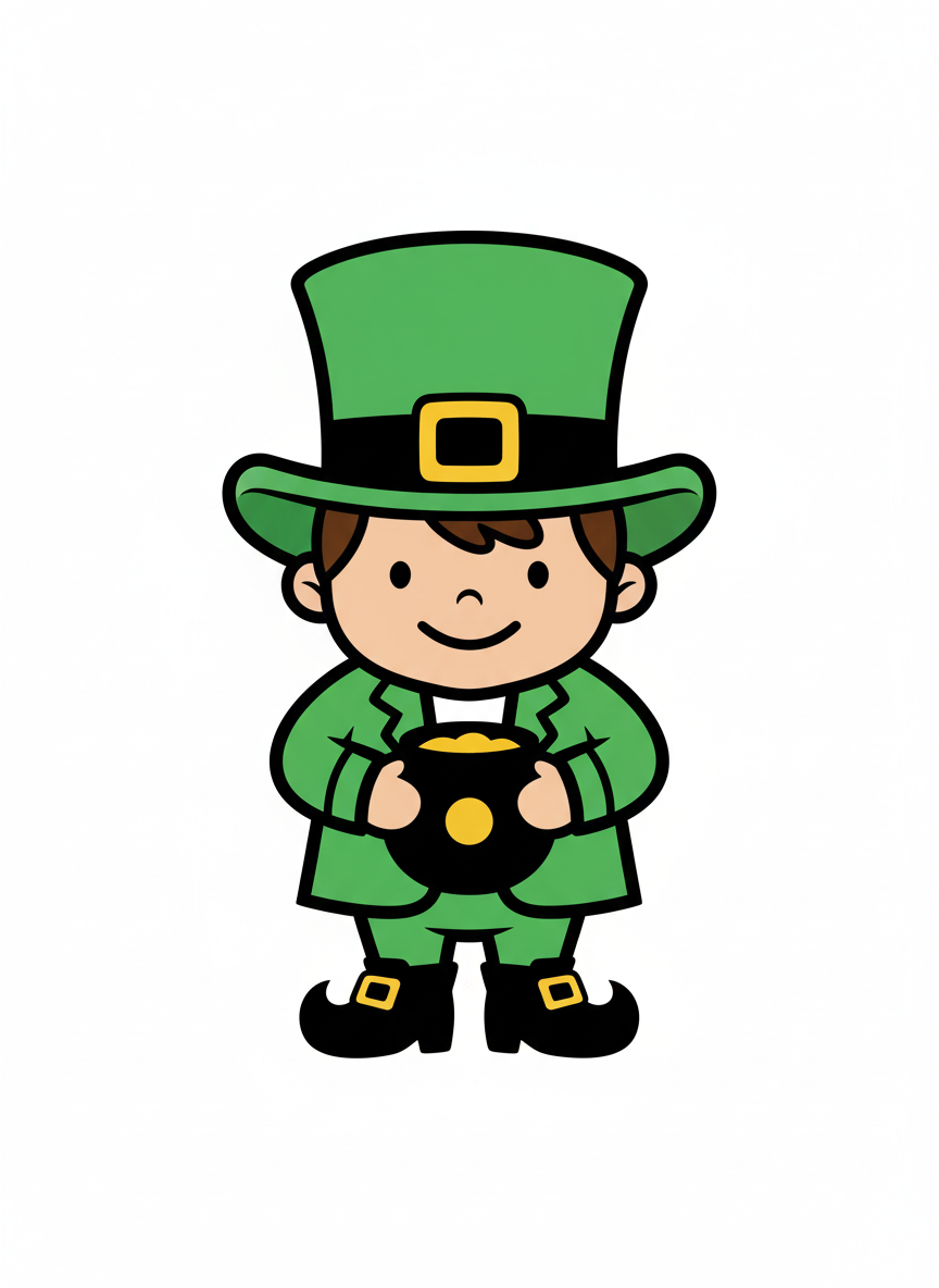 Leprechaun Andrew - Preschool Simple