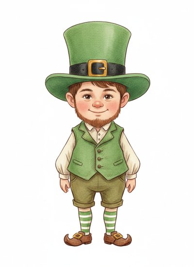 Andrew's Leprechaun Adventure 🌈 - Gentle Pencil