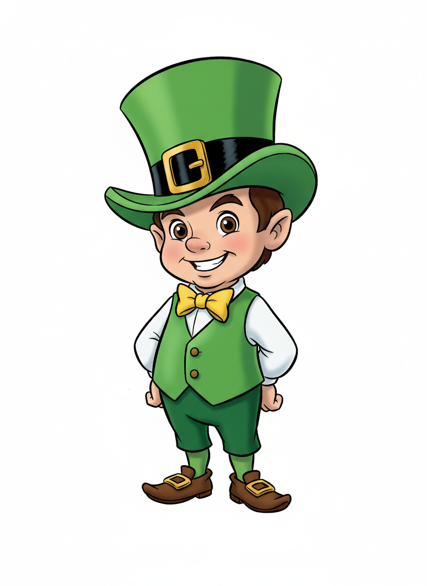 Leprechaun Andrew - Golden Age Animation