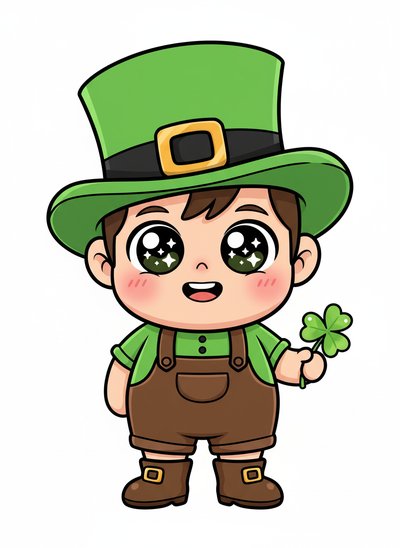 Andrew's Leprechaun Adventure 🌈 - Kawaii Cute