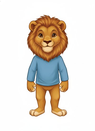 Andrew's Lionhearted Adventure 🦁 - Vintage Storybook