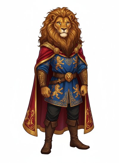Andrew's Lionhearted Adventure 🦁 - Fairy Tale Classic