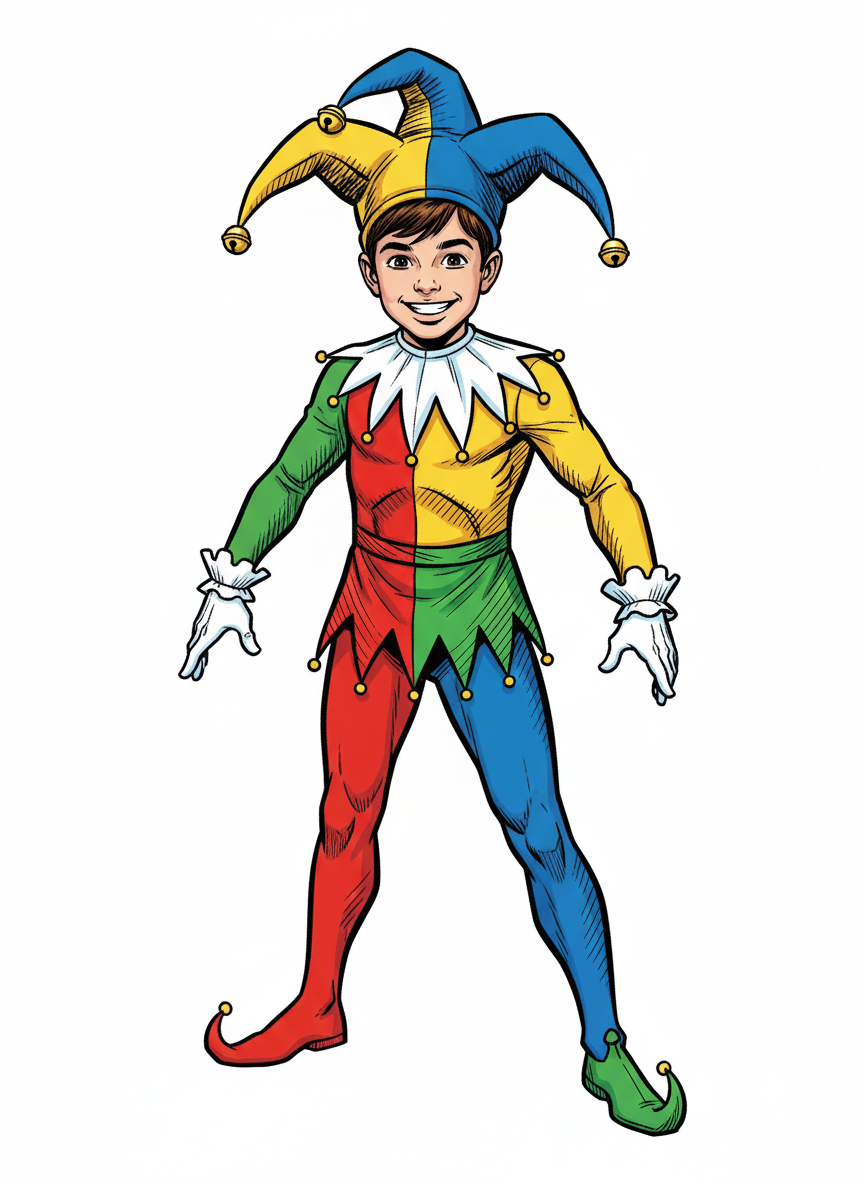 Andrew the Jolly Jester - Comic Book