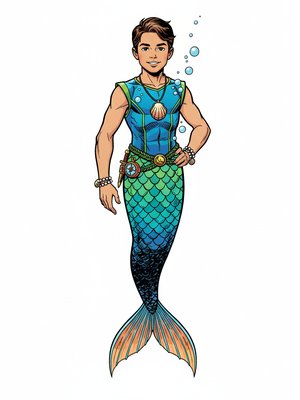 Mermaid Character