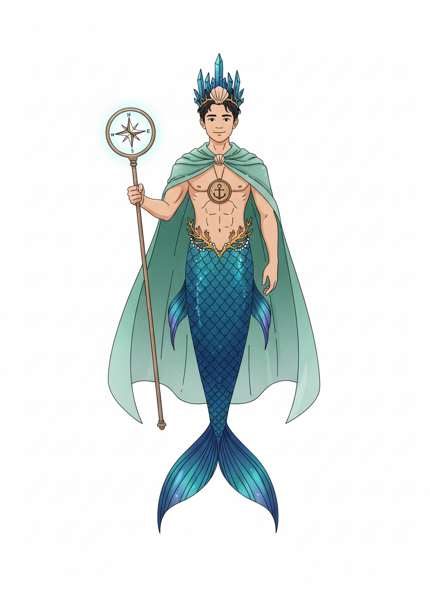 Mer-Andrew the Explorer - Minimalist