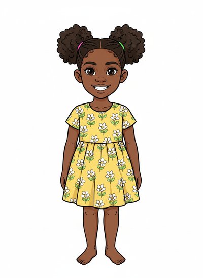 Erica's Character Pack - Classic Coloring Book