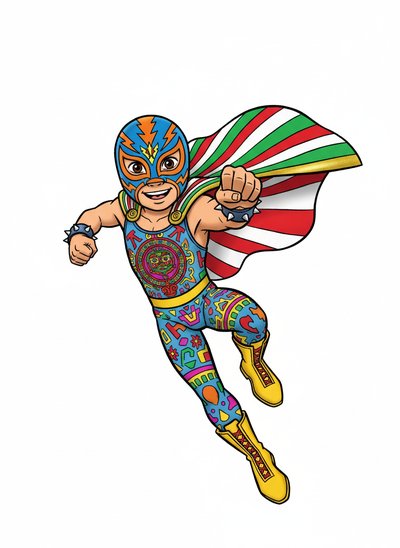 My Wee Luchador Lad - Golden Age Animation