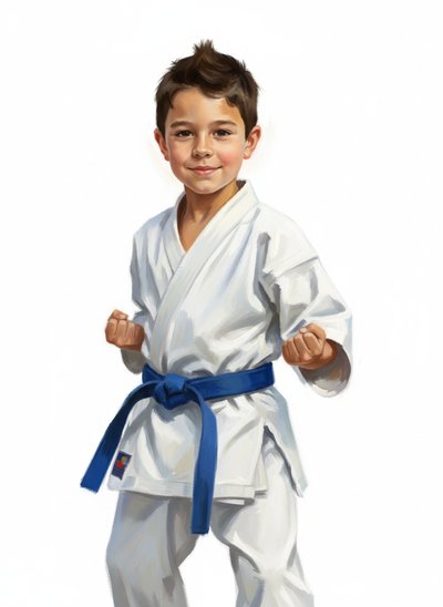 Andrew's Martial Art Magic - Impressionist Painting