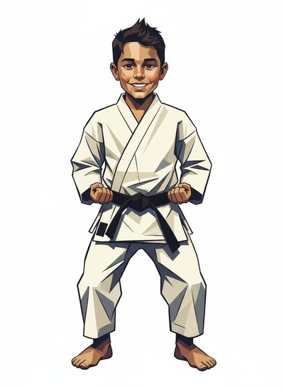 Andrew's Martial Art Magic - Cubist Painting