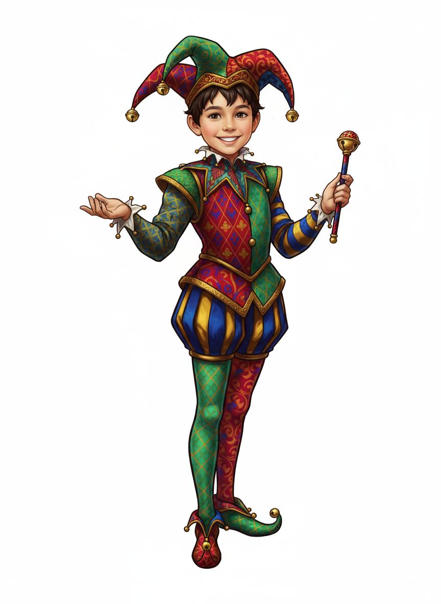 Andrew the Jolly Jester - Fairy Tale Classic