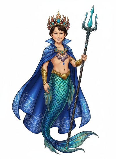 Andrew's Ocean Adventure 🧜‍♂️ - Fairy Tale Classic