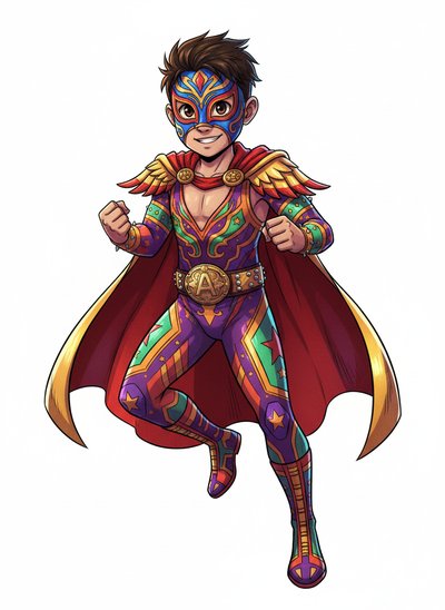 My Wee Luchador Lad - Webtoon Anime