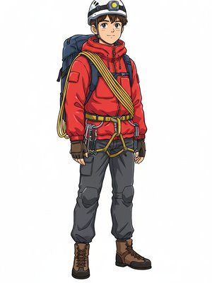 Mountain Climber Character