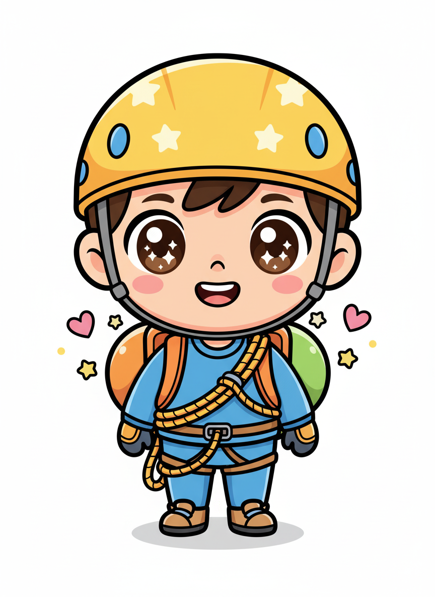 Climber Andrew - Kawaii Cute