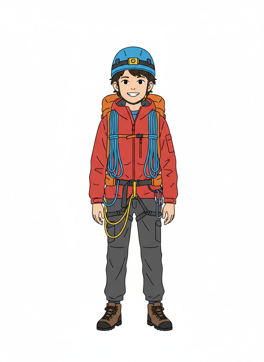 Climber Andrew - Minimalist