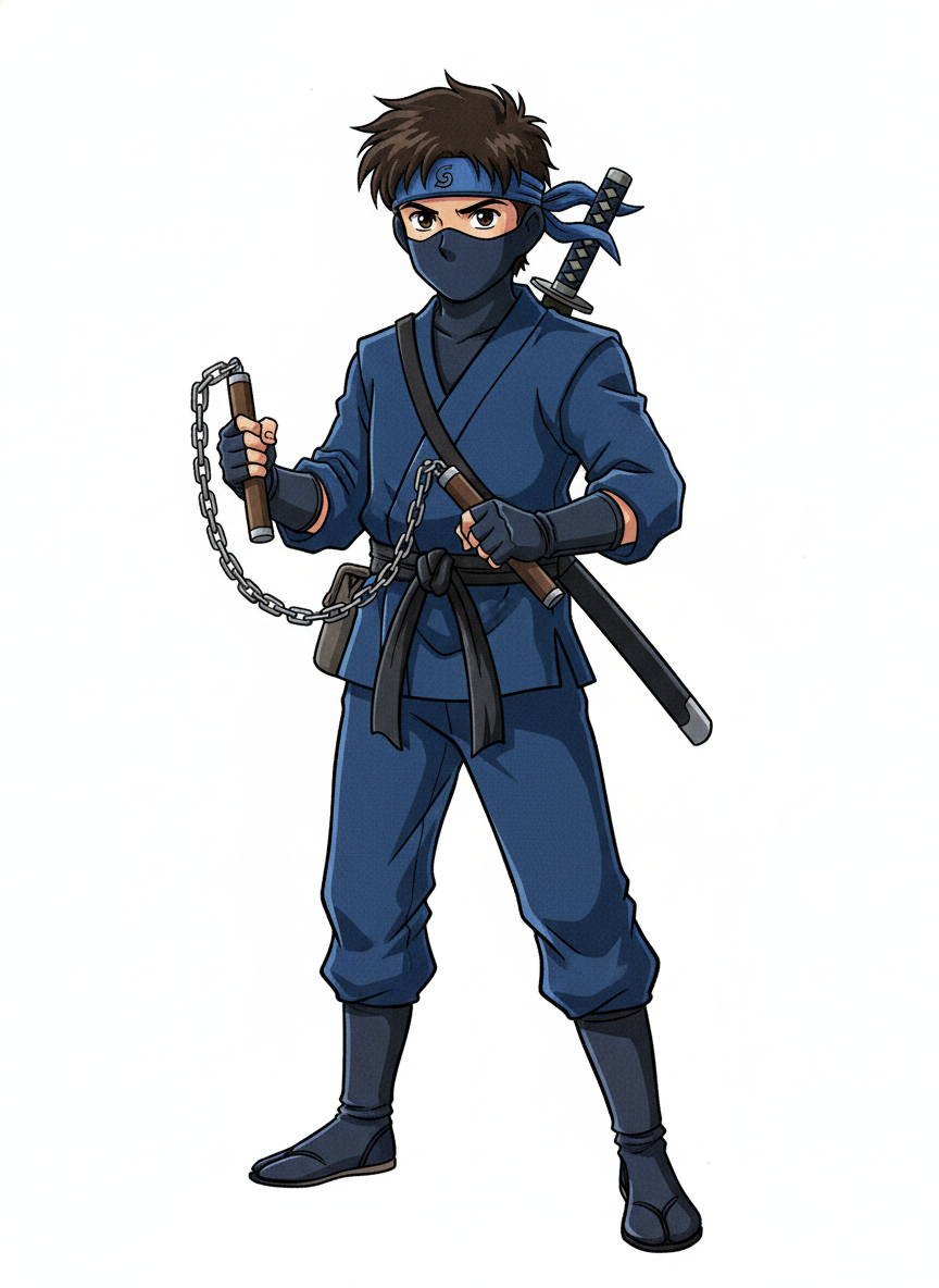 Andrew the Stealthy Ninja - Classic Anime