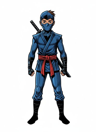 My Wee Ninja Warrior 🥷 - Comic Book