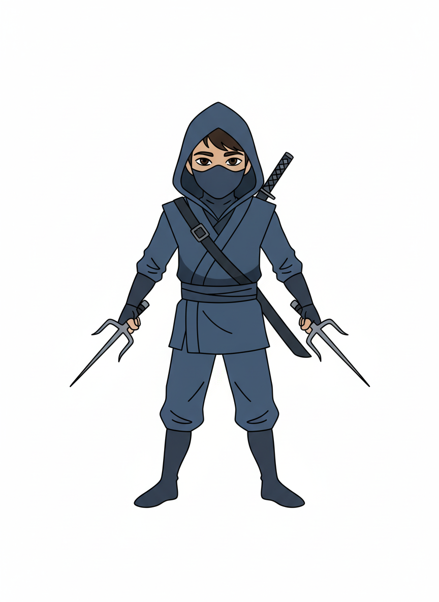Andrew the Stealthy Ninja - Minimalist