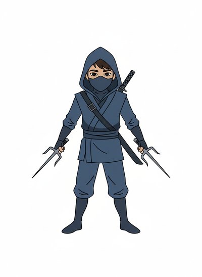 My Wee Ninja Warrior 🥷 - Minimalist