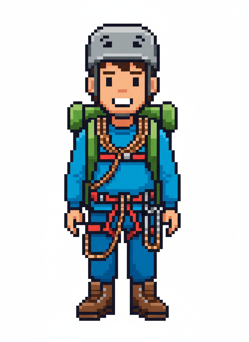 Climber Andrew - Pixel Art
