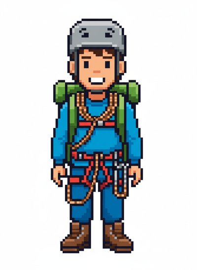 Andrew's Summit Adventures 🌄 - Pixel Art
