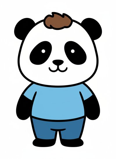 Andrew's Panda Adventure 🐼 - Preschool Simple