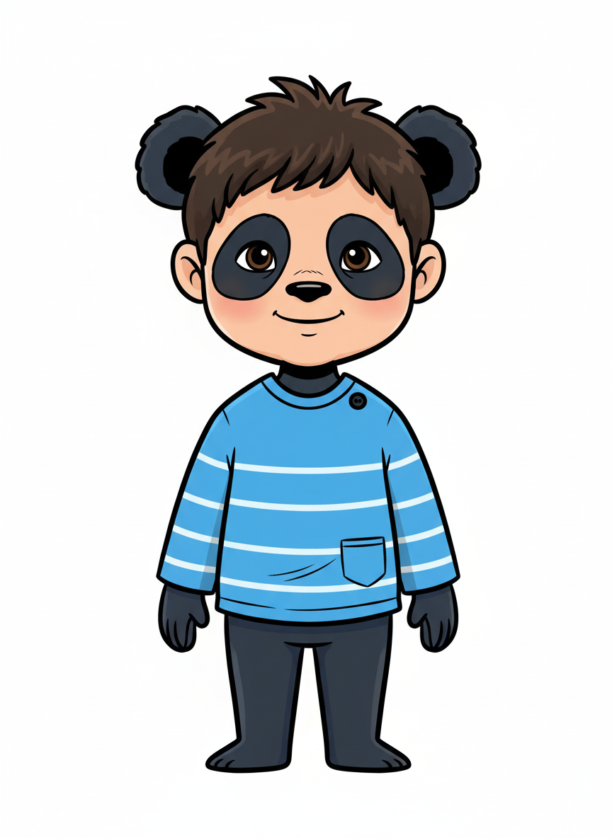Pandy Andy - Classic Coloring Book