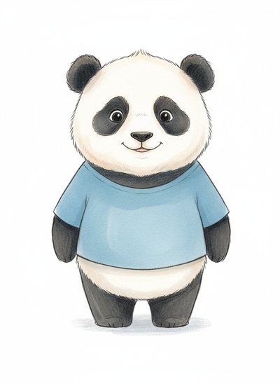 Andrew's Panda Adventure 🐼 - Gentle Pencil