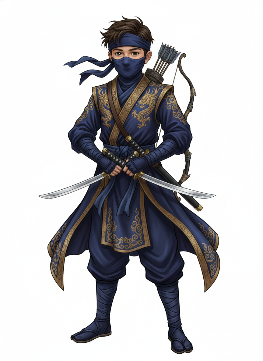 Andrew the Stealthy Ninja - Fairy Tale Classic