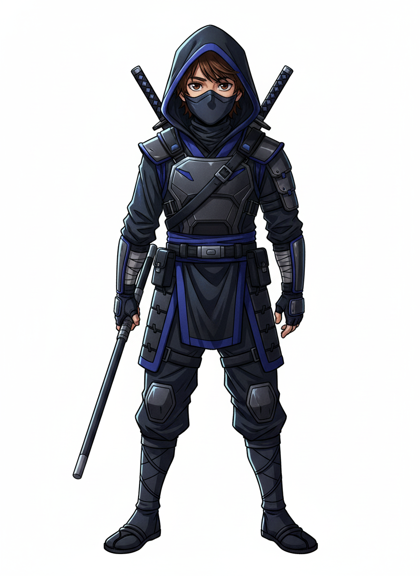 Andrew the Stealthy Ninja - Webtoon Anime