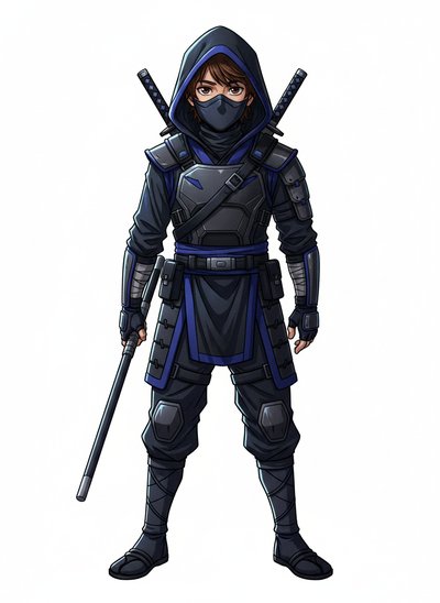 My Wee Ninja Warrior 🥷 - Webtoon Anime