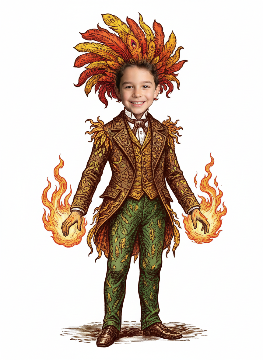 Phoenix Andrew - Victorian Illustration