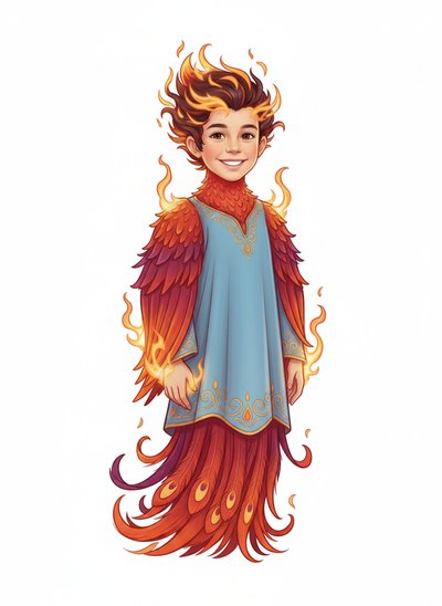 Andrew's Fiery Fantasies 🔥 - Vintage Storybook