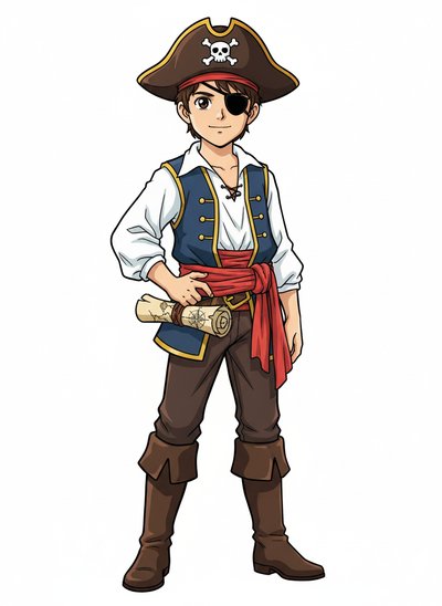 Andrew's Pirate Adventure 🏴‍☠️ - Classic Anime