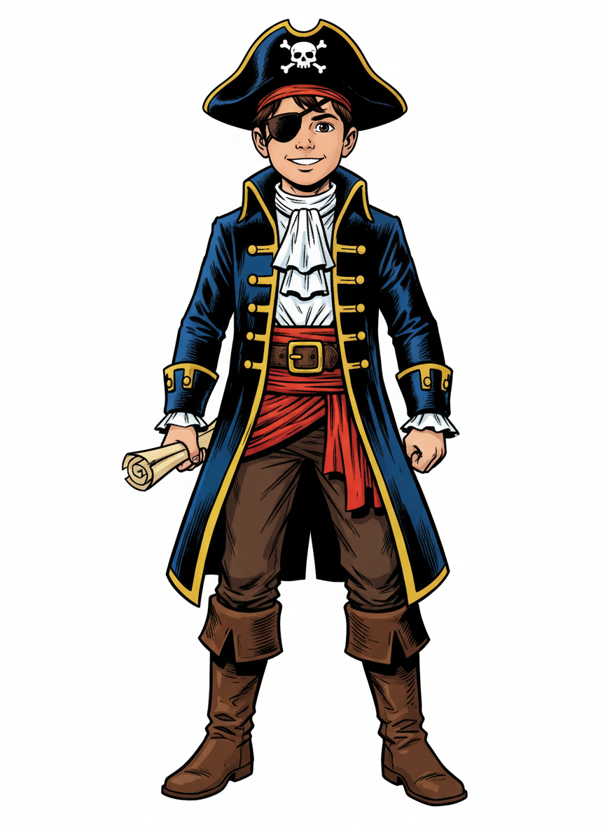 Captain Andrew the Bold - Comic Book