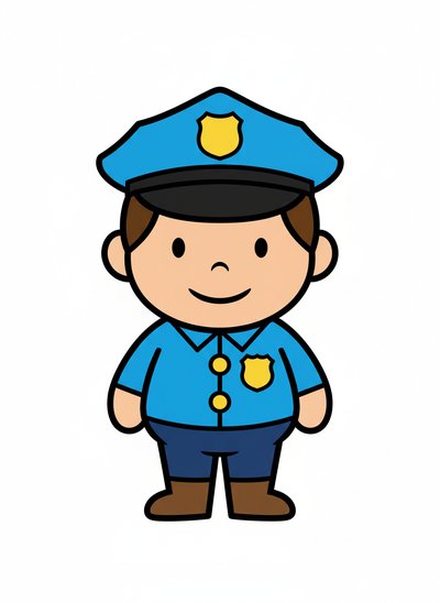 My Wee Lad as a Hero 👮‍♂️ - Preschool Simple