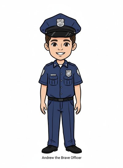 My Wee Lad as a Hero 👮‍♂️ - Classic Coloring Book