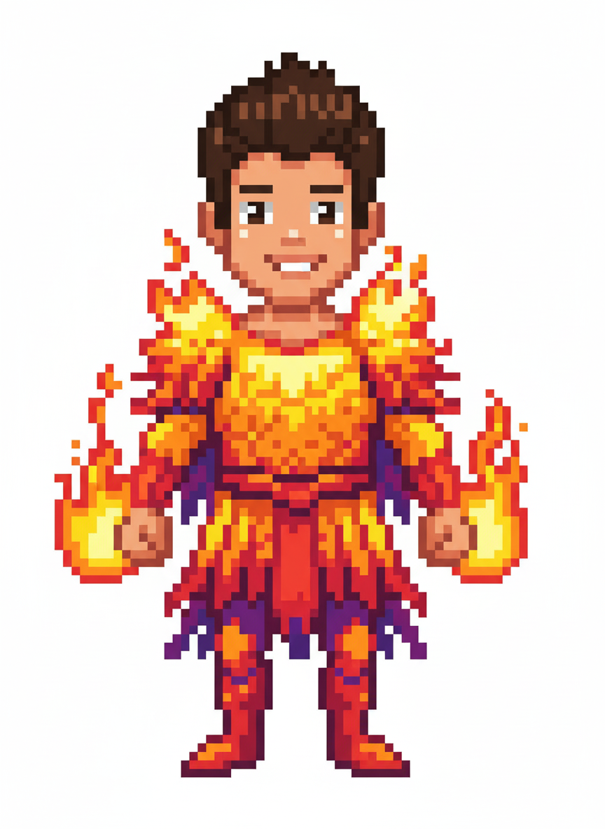Phoenix Andrew - Pixel Art