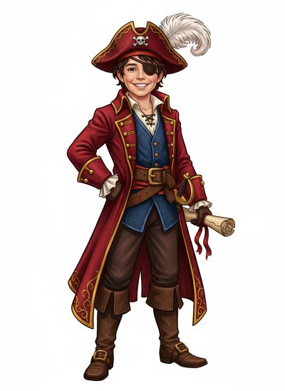 Andrew's Pirate Adventure 🏴‍☠️ - Fairy Tale Classic