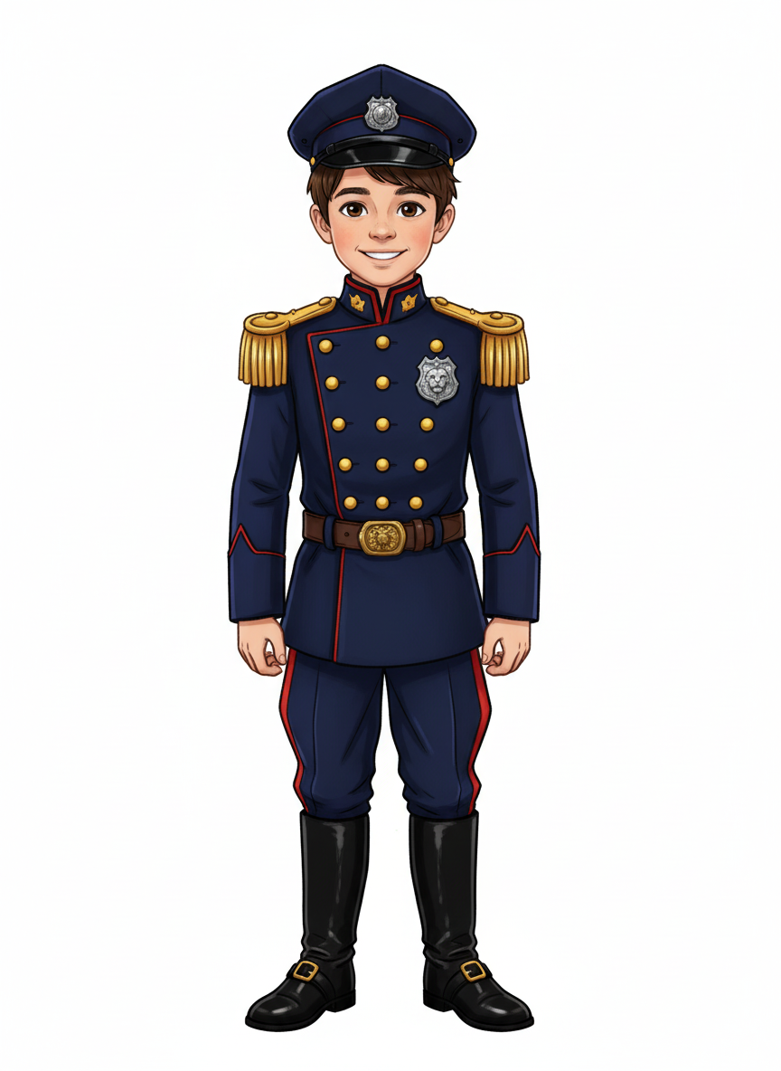 Andrew the Brave Officer - Fairy Tale Classic