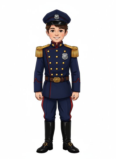 My Wee Lad as a Hero 👮‍♂️ - Fairy Tale Classic