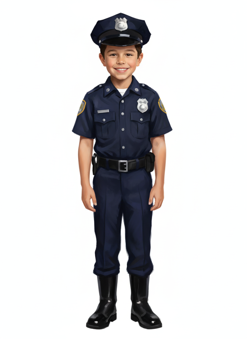 Andrew the Brave Officer - Impressionist Painting