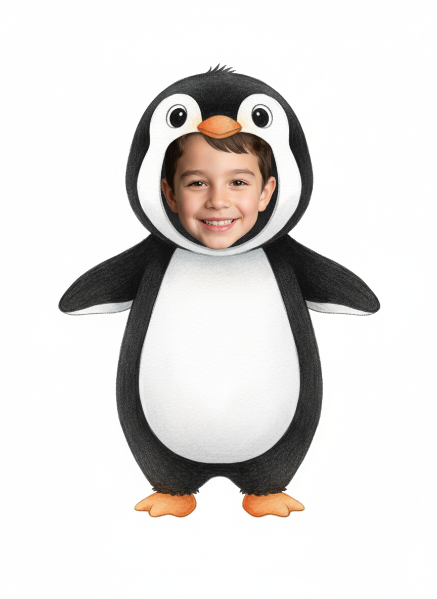 Penguin Andrew - Gentle Pencil