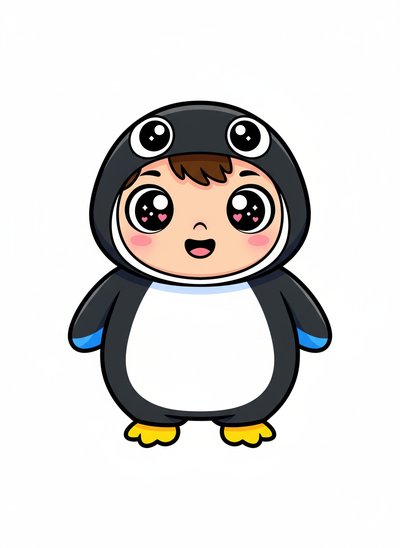 Andrew's Penguin Parade 🐧 - Kawaii Cute